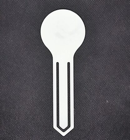 Back of Tree Of Life Yin Yang Bookmark - White & Green